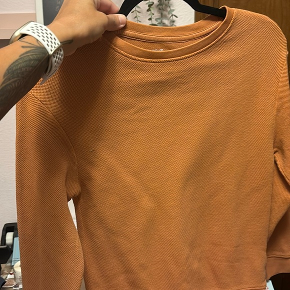 Cat & Jack Long Sleeve Waffle Knit Top and Bottom Set - Picture 3 of 3